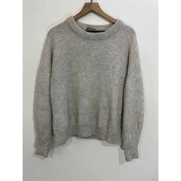 Everlane The Cocoon Crew Sweater 2XL Alpaca Quiet Luxury Scandi Minimal Academia - Picture 1 of 15